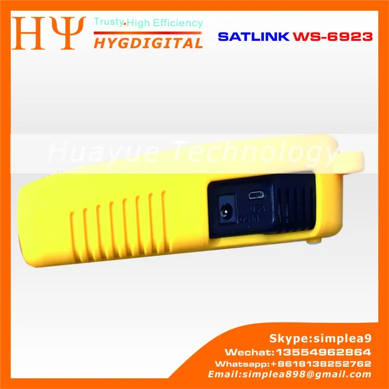 
Цена по прейскуранту завода-изготовителя Satlink WS-6923 DVB-S FTA C & Ку Цифровой спутниковый Finder метр WS6923 с 2,1 дюймовый ЖК-дисплей 