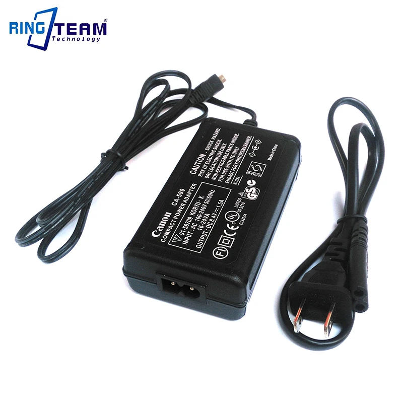 AC Power Adapter CA-590 Kit for Camera Canon MD216 MD225 MD235 MD245 MD265 DC302 FS10 FS11 FS100 factory