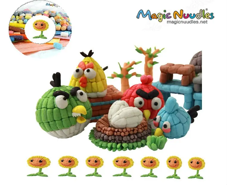 Новый головоломки DIY игрушки образовательные сделано в сша магия nuudles экологичные