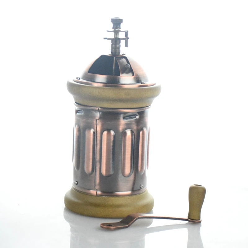 Manual Coffee Grinder Wooden Hand Coffee Machine European Copper Retro Style Decoration BM143