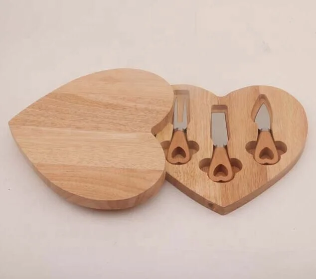 Набор в форме сердца для сыра подарочный набор на День святого