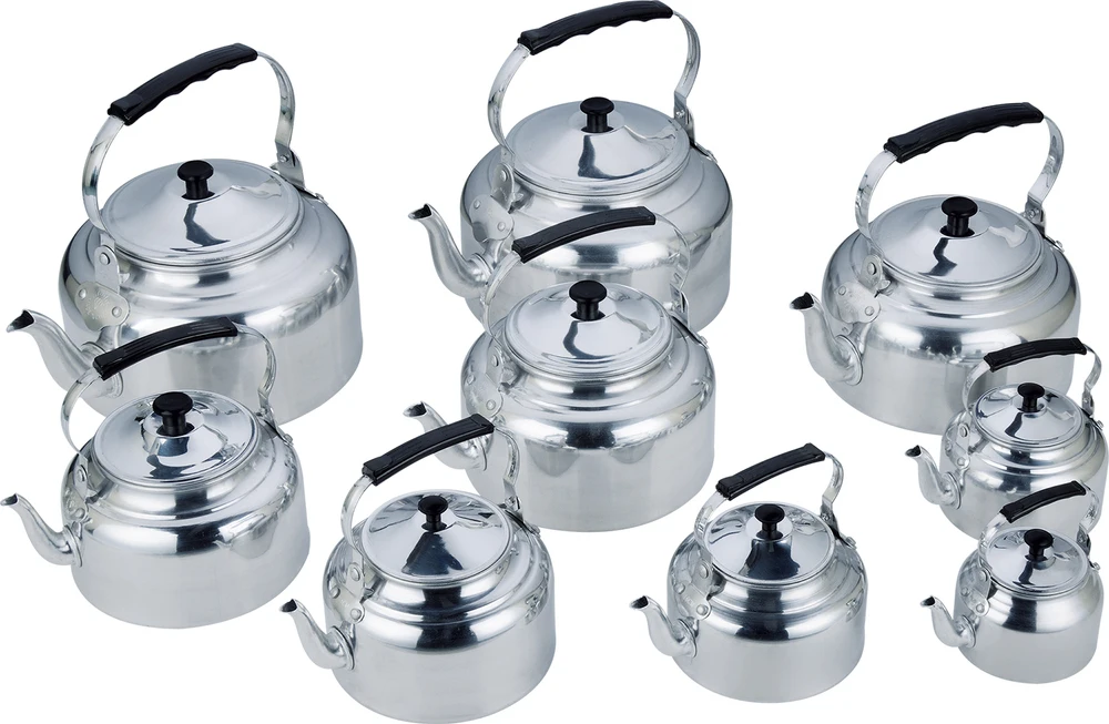 Wholesale Kitchenware Aluminum Polish Stainless Steel Coffee Kettle