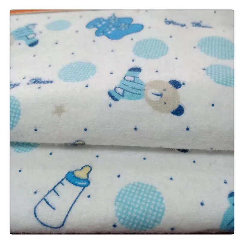 Прямая Заводская поставка, 100% хлопчатобумажный фланелевый рулон, оптовая продажа, лидер продаж, фланелевый 100 хлопчатобумажный текстиль, Детская фланелевая ткань