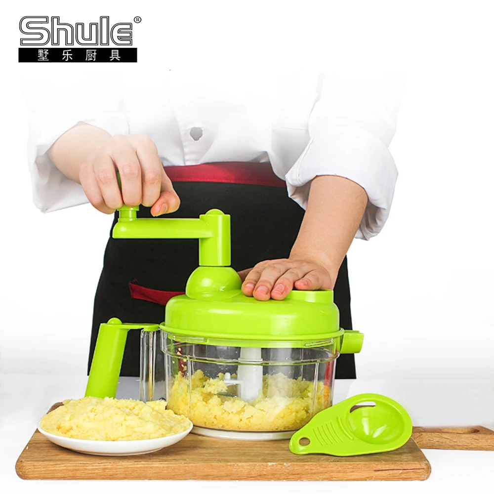 Ручная пластиковая машина для приготовления салатов для домашнего использования