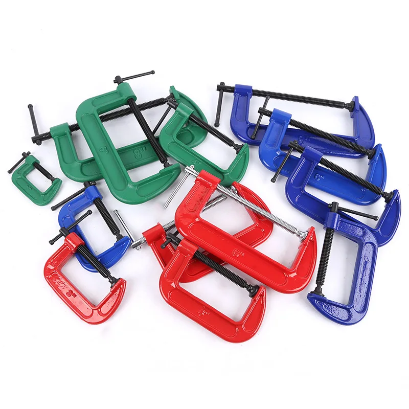 Высококачественные кованые стальные G-образные зажимы 1'2'3'4'5'6'8'10'12 inch C