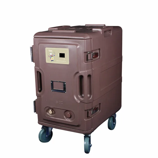 116L electric insulated hot food transport containers for Catering