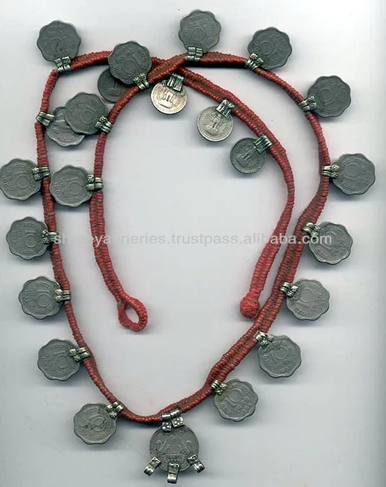 Gypsy Fusion Coin Necklace Belly Dance 