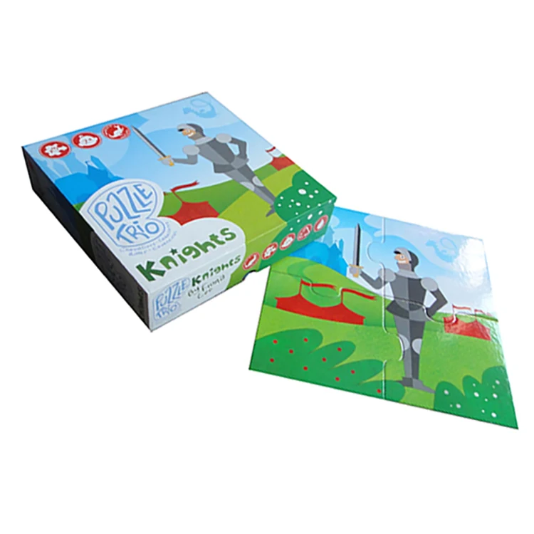 Дети бумага головоломки детские игрушки головоломка куски