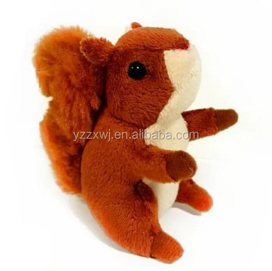 small squirrel stuffed animal