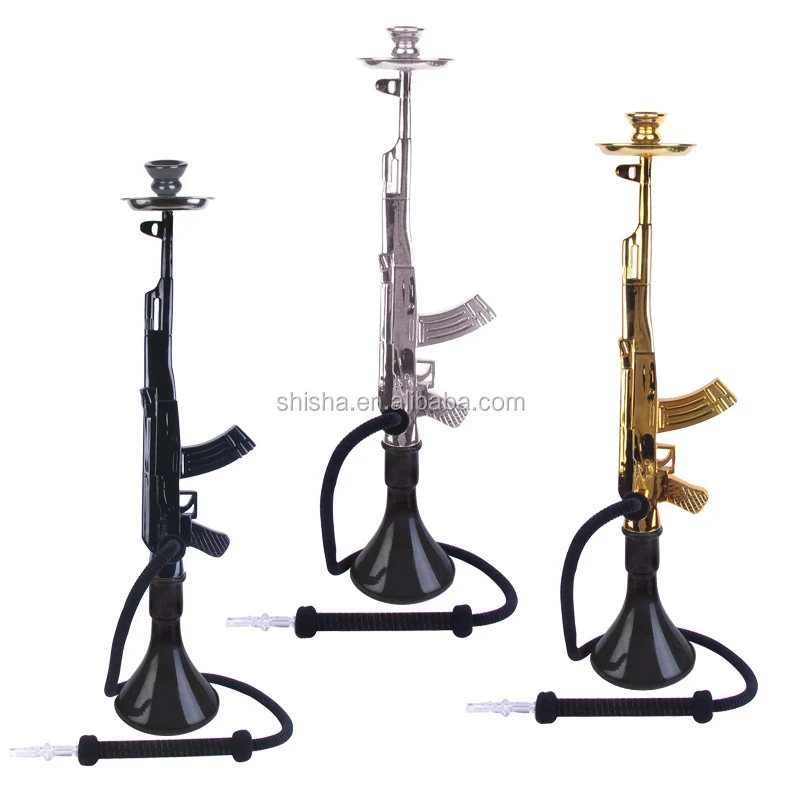 Royalshisha Nargile Shisha Hookah Tobacco Wholesale Ak47 Gun Hookah Buy Ak47 Shisha Ak47 Hookah Ak47 Gun Hookah Product On Alibaba Com