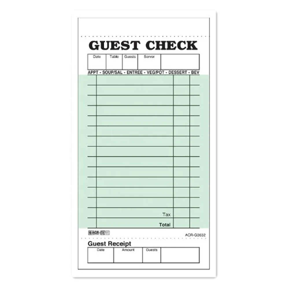 Guest check