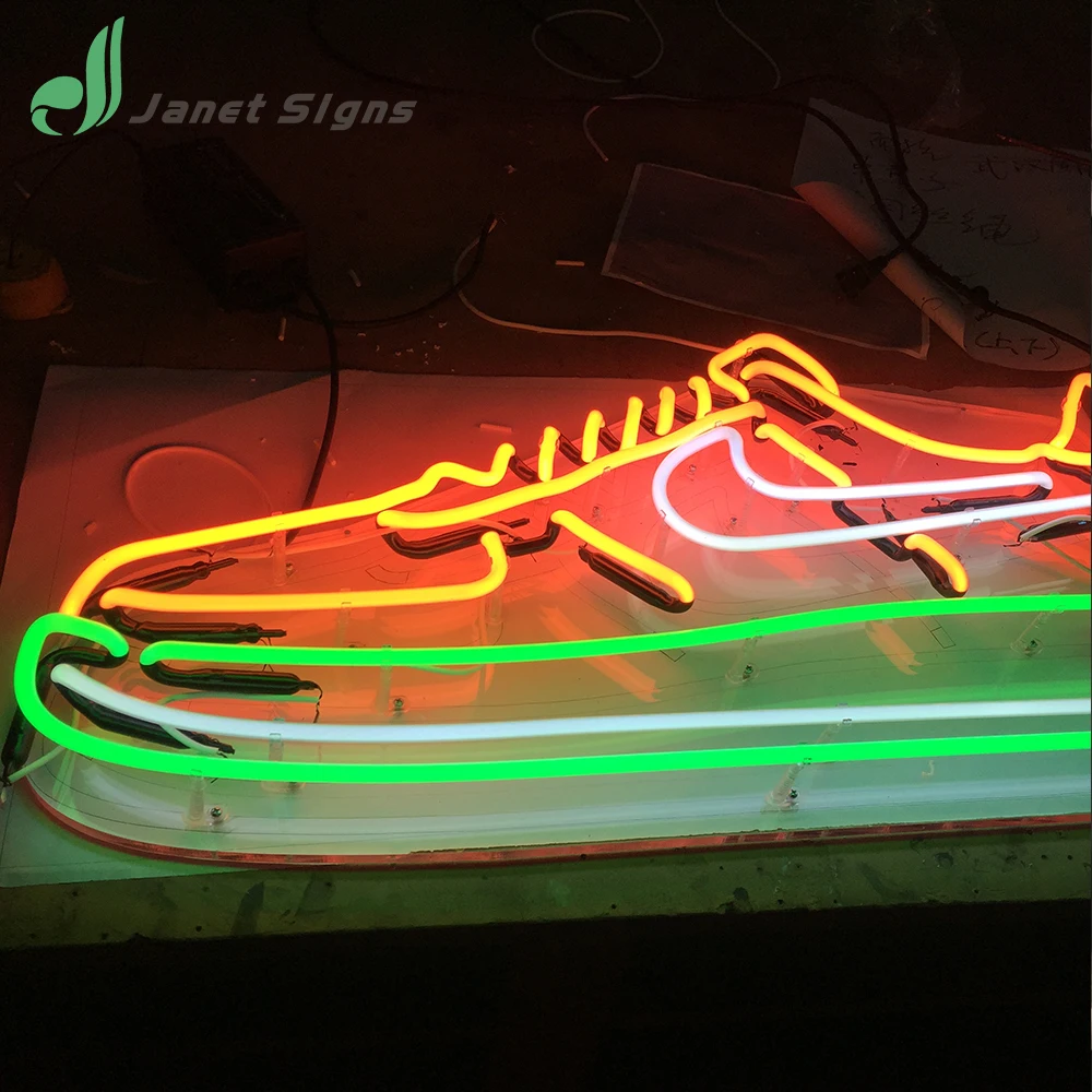 Nike Real De Vidrio Luz De Neon Signo De Signo Logo Signo Buy Senal De Luz De Neon Senal De Luz De Neon De Vidrio Real Senal De Luz De Neon De Vidrio