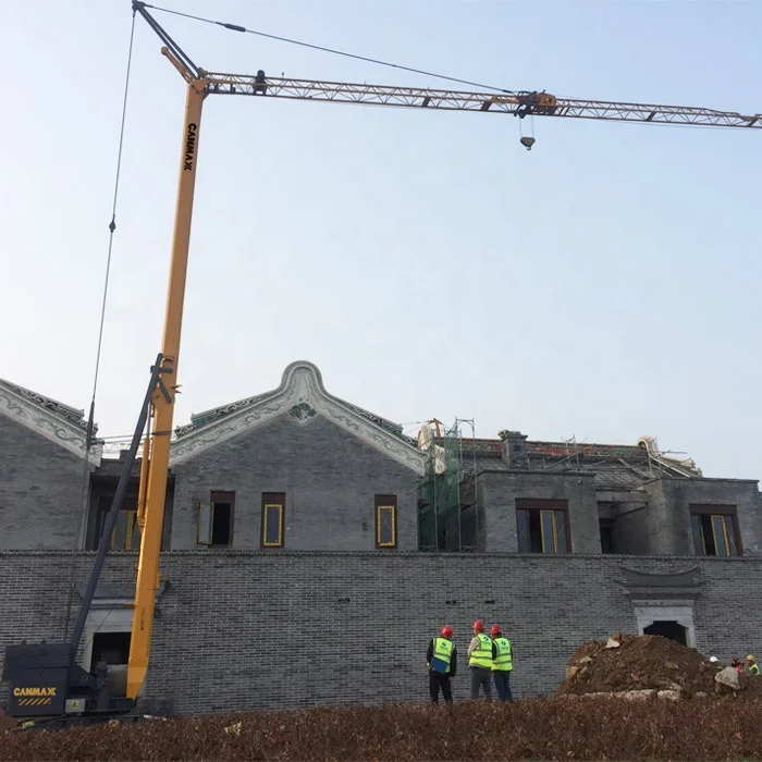 Small 1t 2t 3t 4t 1 Ton 2 Ton 3 Ton 4 Ton  Mini Self Erecting Mobile Portable Tower Crane
