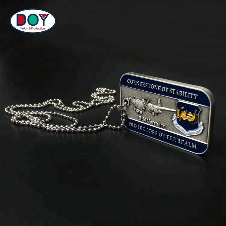 Wholesale custom luxury 3D NBA star stainless steel dog tag From  m.