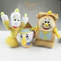New Beauty and The Beast Teapot Cup Candle Holders Soft Toy Mrs Potts Stuffed Toys Plush