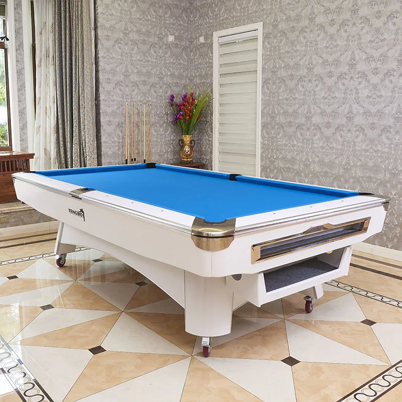Movable Standard Size 7ft8ft9ft Billiard Pool Table Dimension