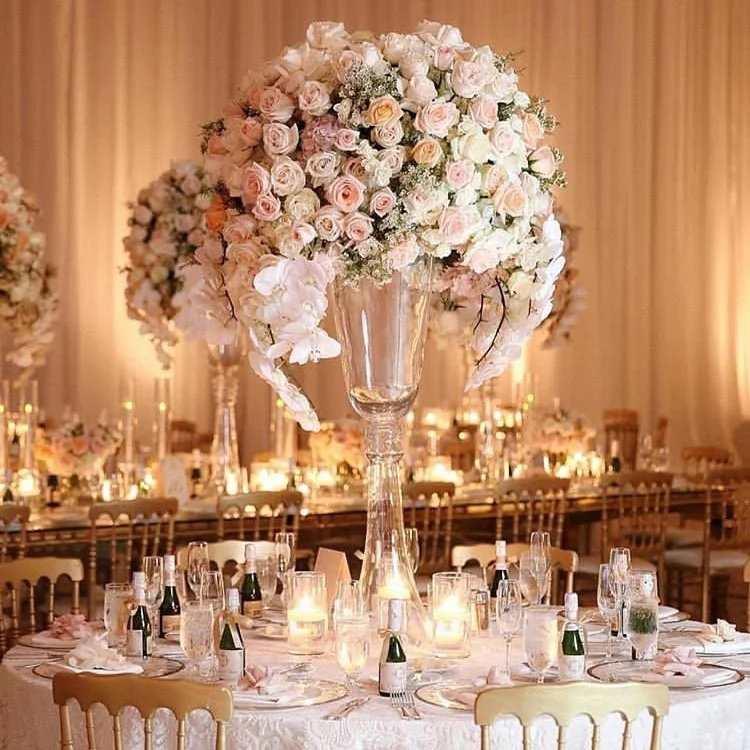 
IFG большой искусственный цветок шар центральный цветок Свадебные украшения 