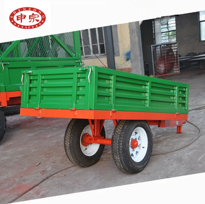 
 Небольшой сельскохозяйственный транспортный сельскохозяйственный опрокидной трейлер  