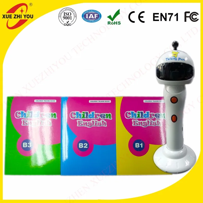Educational Speaking Pen for Blind 4 GB Lithium Battery Musical English Reading Toy Plastic Material Packed in Gift Box