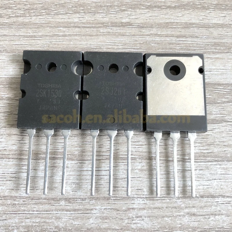 2sk1530 2sj201 To-3pl 12a 200v Silicon N-channel + P-channel Mosfet ...