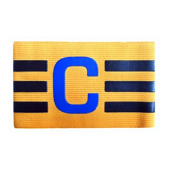 Brassards De Capitaine Football – Lot 18 Pièces, Nylon Élastique 33x7 Cm, Marron Clair, Pour Match Et Entraînement