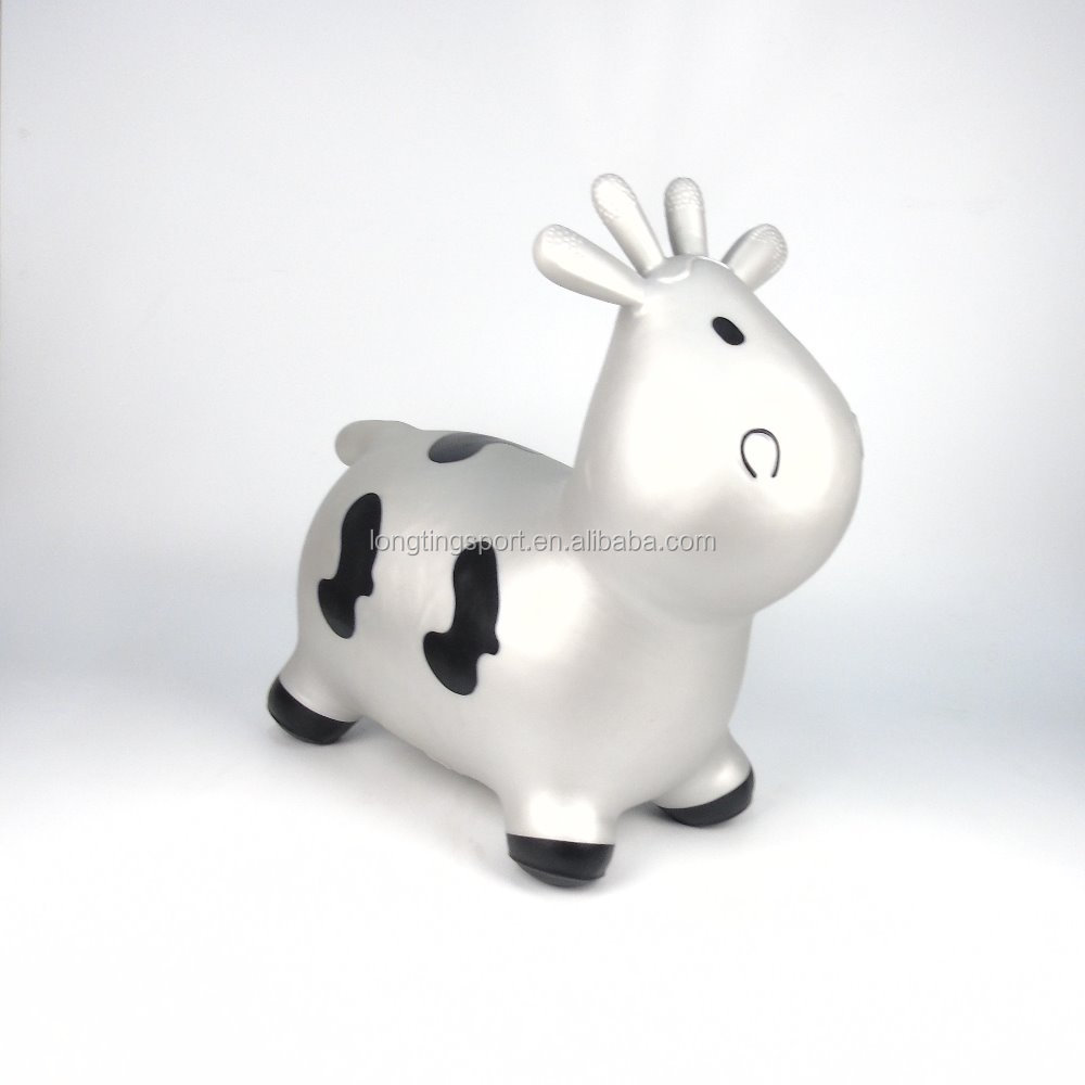 
Новая стильная резиновая игрушка для прыжков на ковах, надувная ферма с животными 