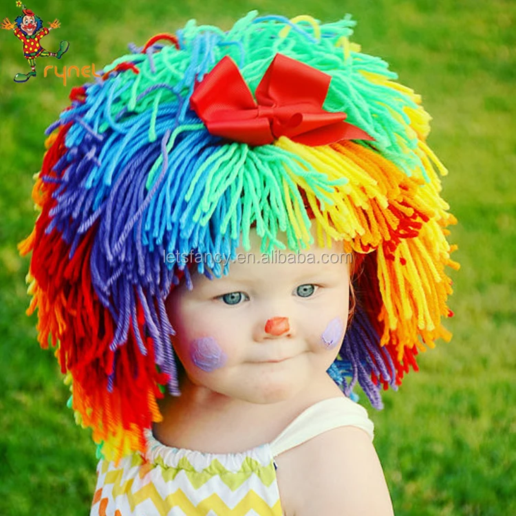 Pgwg1144ラブリーベイビーガールピエロウィッグハロウィンパーティーウィッグ Buy 赤ちゃん女の子ピエロかつら Girlwig ハロウィーンパーティーかつら Product On Alibaba Com