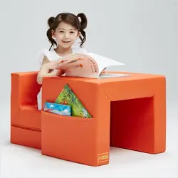 Hot Sell Soft Playing Kids Desk Table Combination table and chair for children 1 to 5 years old NO 5