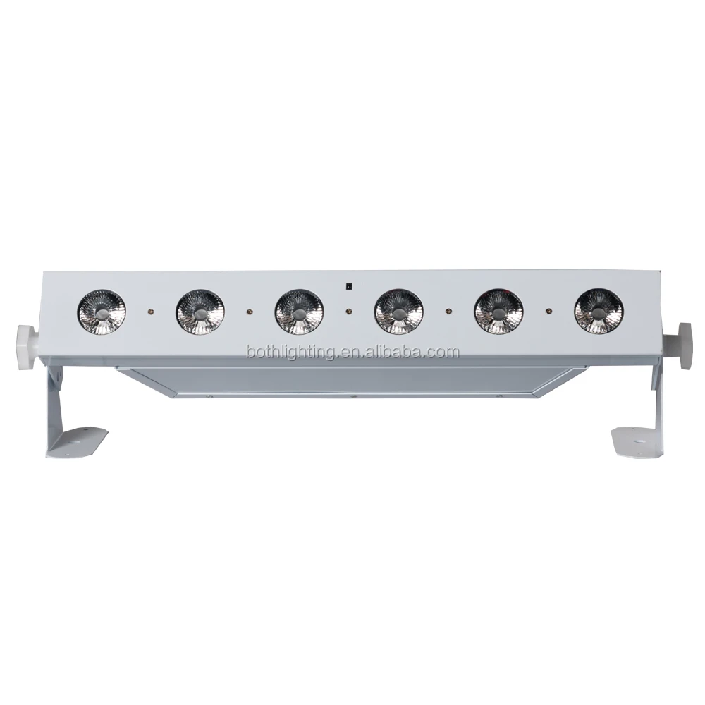 
Светильники для свадебной стирки, 6X18w RGBAW UV dj освещения, светодиодная балка с питанием от батареи 