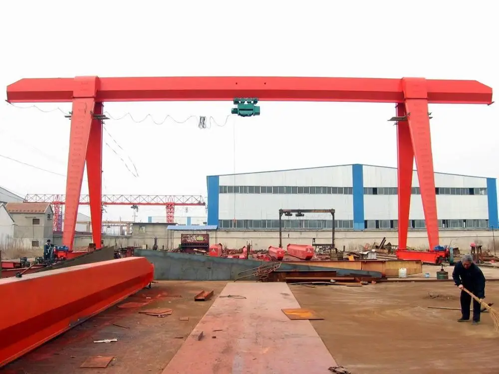 45t Rail Mounted Container Gantry Crane for Workshop Heavy Goods Moving