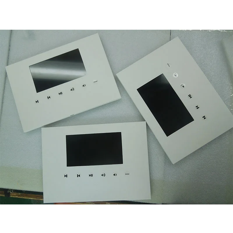 Carte De Vœux Icd Video De 5 Pouces Carton De Vœux Pour La Publicite Professionnelle Buy Puce De Musique De Carte De Voeux Carte De Voeux Audio Carte De Voeux Video Personnalisee Product On