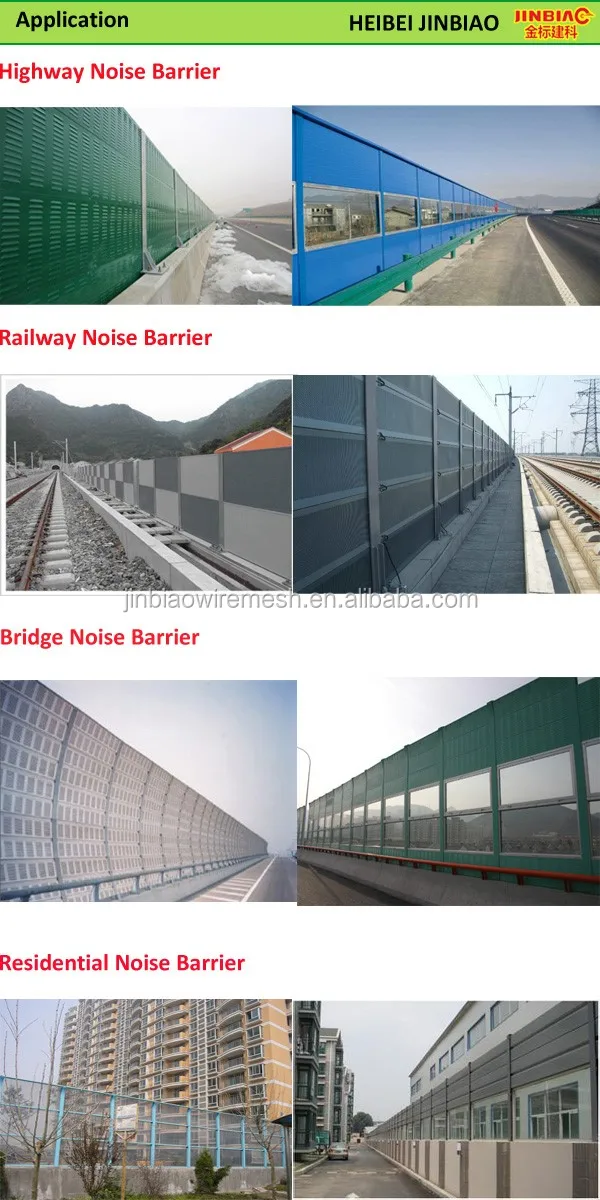 noise barrier application