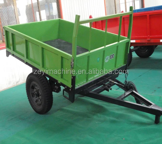 Фермы использования трактор четырехколесных транспортных средств четыре тонный самосвал прицеп