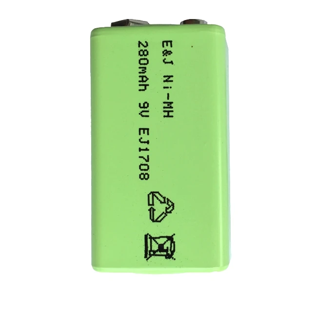 Ondergedompeld Barmhartig personeelszaken 9 V 280 Mah Nimh Hoge Capaciteit Lange Levensduur Batterij 9-volt  Oplaadbare Batterij Voor Rc,Gitaar - Buy 9v 280 Mah Nimh Batterij,Hoge  Capaciteit Lange Levensduur Batterij,9 Volt Oplaadbare Batterij Product on  Alibaba.com