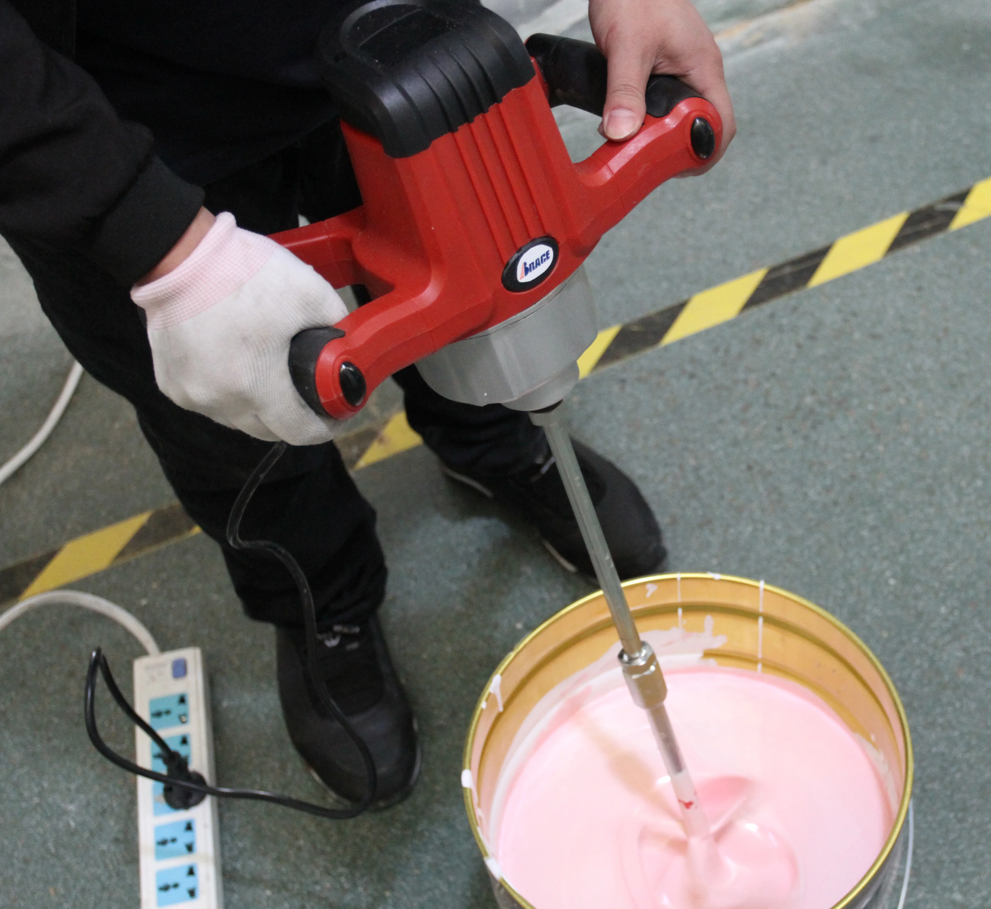 Мощный Высокоэффективный смеситель 1200 Вт, ручной миксер, Электрический смеситель краски