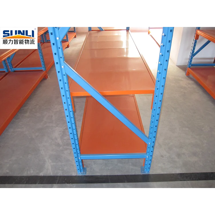 Легкий стеллаж для склада, стеллаж для пластиковых контейнеров