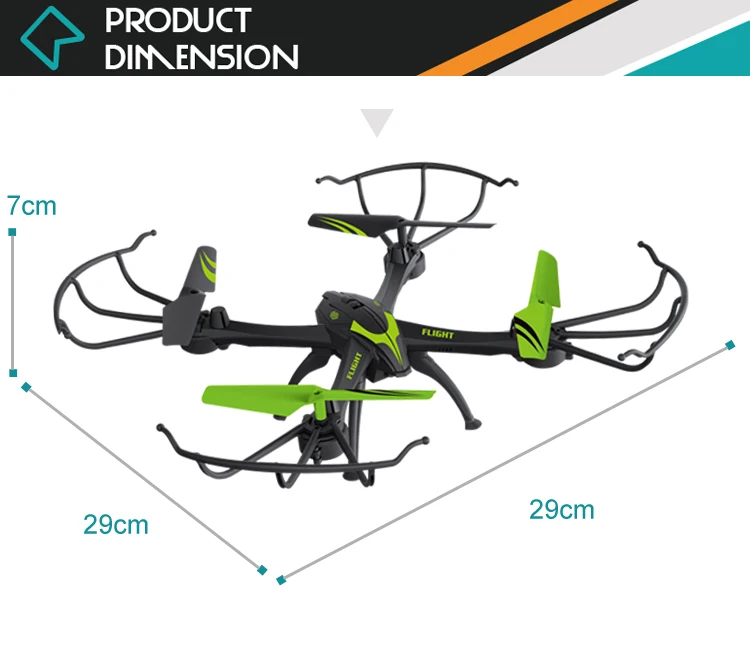 4 Channel Flying Drone 2.4g Tk-hobby Radio Control Quadcopter With EN71