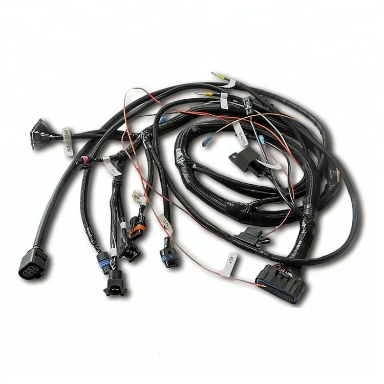 定制零件汽车发动机线束