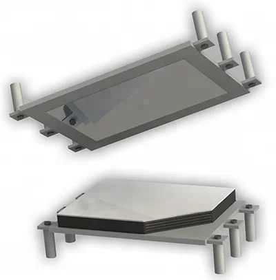 Type D Elastomeric Bearing Pad with PTFE Slide for Bridge Natural Rubber and Neoprene Bridge Bearings