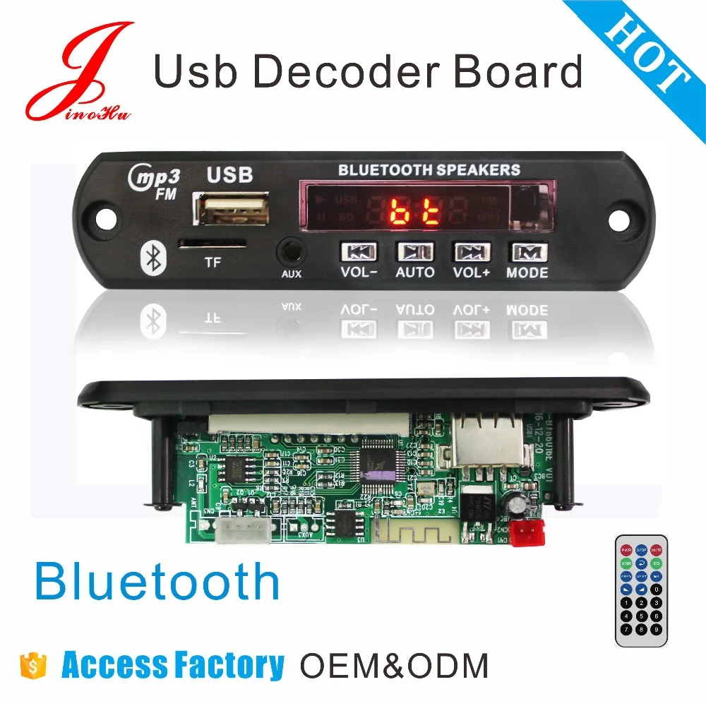 Лидер продаж FM MP3 плеер Bluetooth модуль с динамик