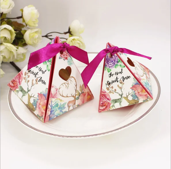 Boites A Bonbons En Forme De Pyramide Coffret Cadeau Pour Bebe Cadeau Pour Fete Prenatale 50 Pieces Buy Faveur Pyramide De Boite De Bebe Pyramide De Boite De Faveur Faveur De Boite De Cadeau De Bebe