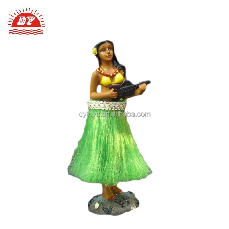 Custom Dashboard Hula Girl Figurine 
