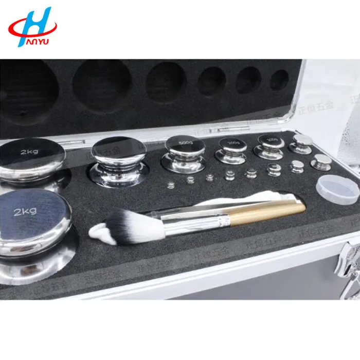 F1 Класс 1 мг-2 кг стандартные весы Калибровочная алюминиевая коробка для