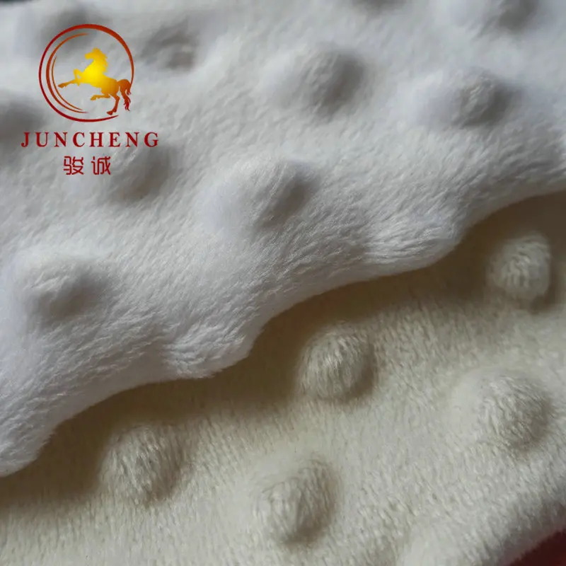 100% полиэстер, очень мягкие гладкие короткие плюшевые одеяла в горошек