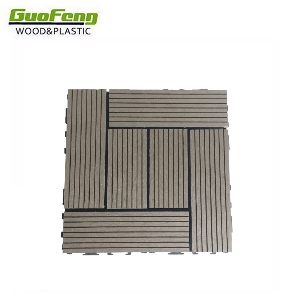 防水屋外diy Wpcデッキタイルバルコニー 庭 スイミングプール用 Buy Outdoor Wpc Decking Swimming Pool Diy Balcony Flooring Tile Product On Alibaba Com