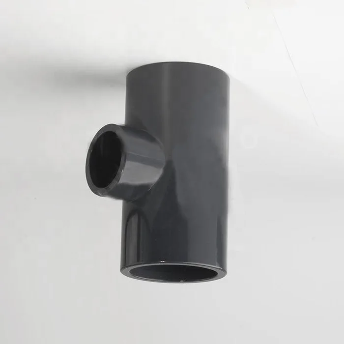 ПВХ редуктор тройник пластиковый тройник труба фитинг