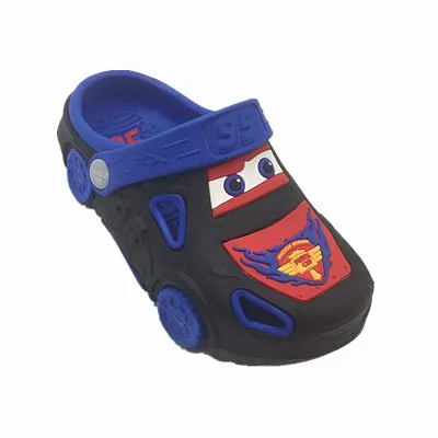 Машинки детская обувь 2024 Водонепроницаемая зимняя для детей Мультяшные милые сабо