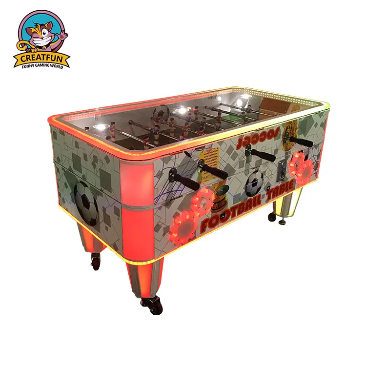 Новый Красочный Монетный аркадный ручной футбол мини игровой автомат футбольный