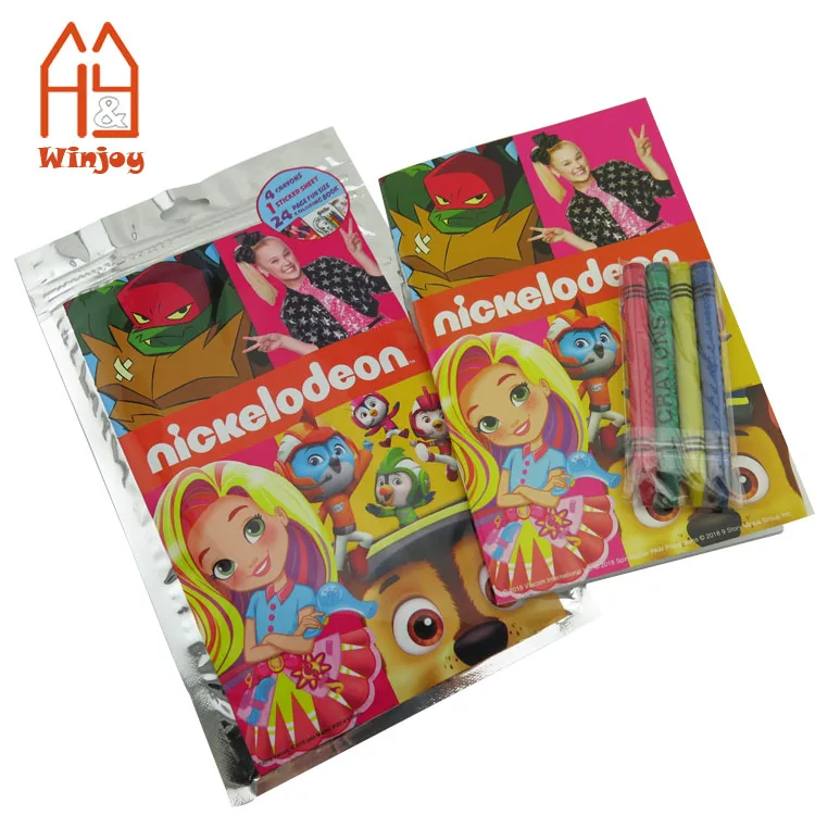 Download Kids Coloring Books With Crayons Buy Color Pencil Set With Coloring Book Mini Promotional Color Pencil Set With Coloring Book Cheap Coloring Books Product On Alibaba Com