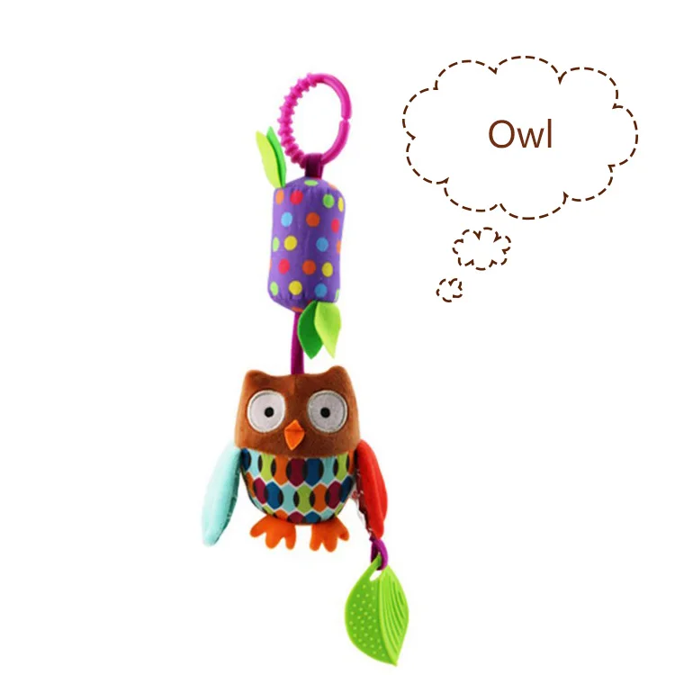 SKKBaby Мягкая безопасность детский прорезыватель погремушка коляска подвесная плюшевая игрушка K015